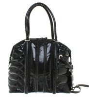 Givenchy Lacklederhandtasche in Schwarz