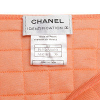 Chanel Top in bright orange