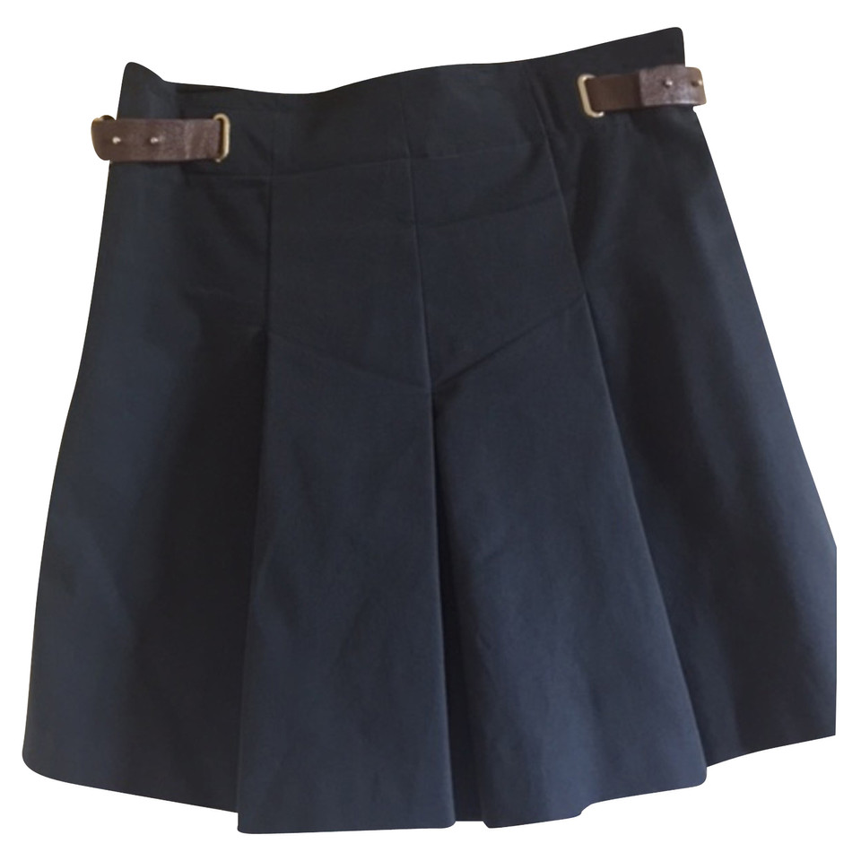 Max & Co Pants skirt with leather inserts