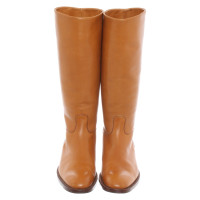 Autres marques Ed. Meier - Bottes en cuir ocre