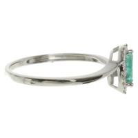 Bliss Bague en or blanc '' Charleston ''