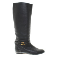Chloé Black leather boots