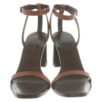 Saint Laurent Sandals Leather in Brown