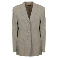 Giorgio Armani Blazer aus Seide in Beige