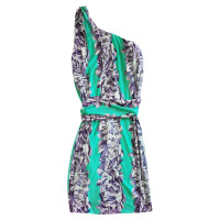 Missoni One-shoulder dress with a floral pattern