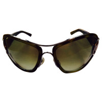 Gucci Sonnenbrille mit grünem Verlauf 