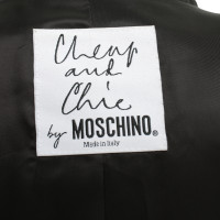 Moschino Cheap And Chic Lange Blazer in zwart