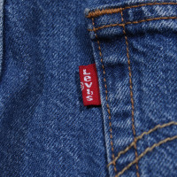 Levi's Short Katoen in Blauw