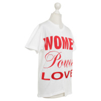 Stella McCartney T-shirt in bianco / rosso