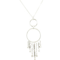 Bliss Silver necklace '' Gipsy ''