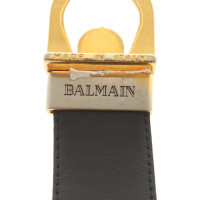 Balmain Belt Leather in Brown