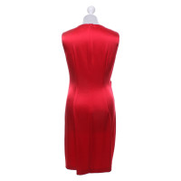 Dkny Vestito rosso realizzato in raso