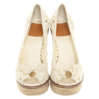Tory Burch Wedges in White