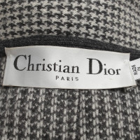Christian Dior Doubleface-Mantel mit Hahnentritt