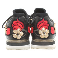 Dolce & Gabbana Sneakers avec des applications de fleurs