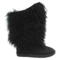 Australia Luxe Boots Fur in Black