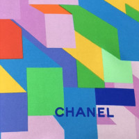 Chanel Foulard en soie avec motif