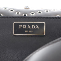 Prada Handtasche mit Nietenbesatz