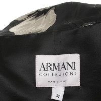 Armani Collezioni Blazer in Black / grey