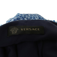 Versace Robe bleu avec paillettes 