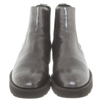 Hogan Ankle boots in a metallic look