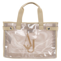 Armani Jeans Shopper in Beige