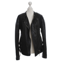 Giorgio Brato Leather jacket in black 
