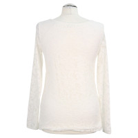 Reiss Lace top in white