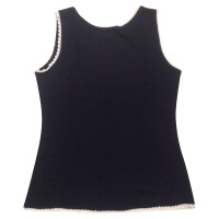 Fendi Viscose top with lace