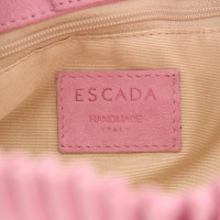 Escada Umhängetasche aus Wildleder in Rosa / Pink