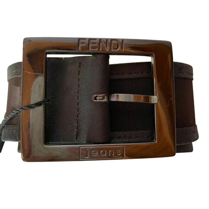 Fendi Belt Leather in Brown