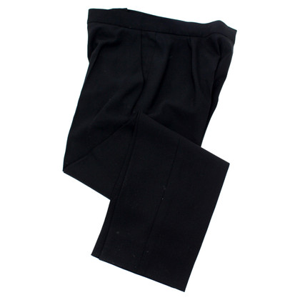 Max Mara Trousers Wool in Black