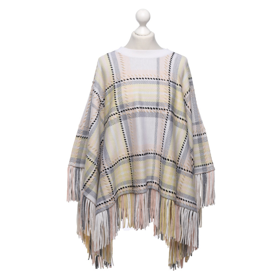 Chloé Cape with check pattern