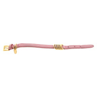 Prada Armreif/Armband aus Leder in Rosa / Pink