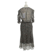 Isabel Marant For H&M zijden jurk met Ethno Print