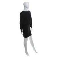 Balenciaga Robe en maille en noir