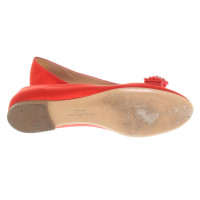 Salvatore Ferragamo Ballerinas in red