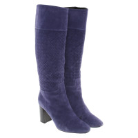 Bottega Veneta Boots Leather in Violet