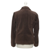 Prada Blazer en Daim en Marron