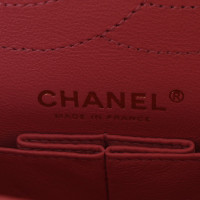 Chanel 2.55 aus Leder in Blau