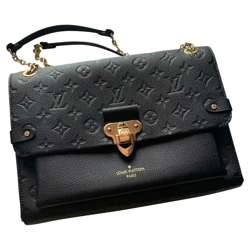 Louis Vuitton Vavin MM Leather in Black