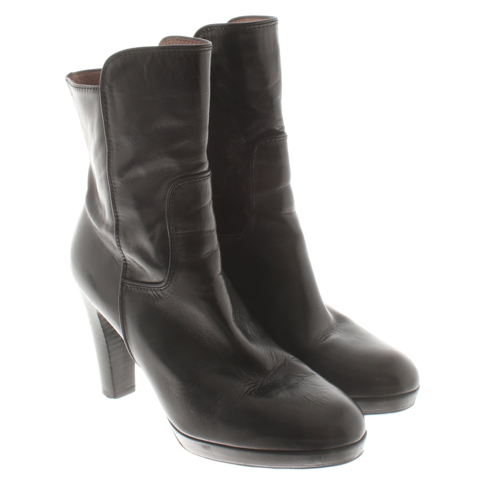 St. Emile Leather ankle boots