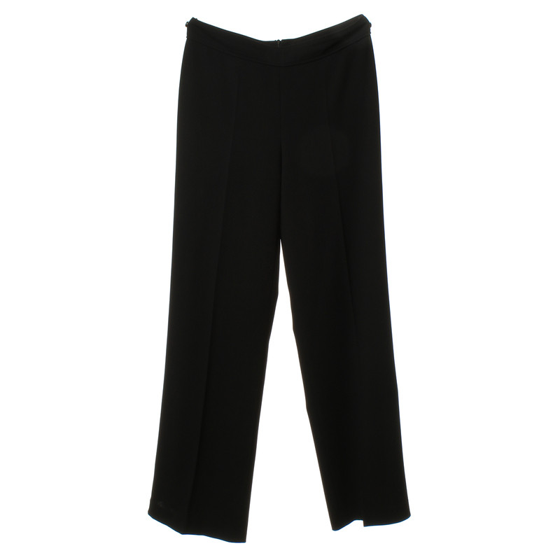 René Lezard Trousers in black