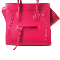 Céline Shopper en Cuir en Rose/pink
