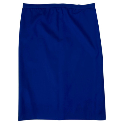 Mila Schön Concept Skirt Wool in Blue
