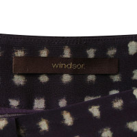 Windsor Broek in violet met punten