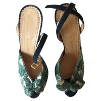 Charlotte Olympia Serena Tropical Palm pumps