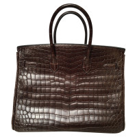 Hermès Birkin Bag 35 in Marrone