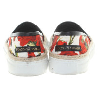 Dolce & Gabbana Slipper mit floralem Print