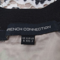 French Connection top with lace